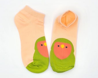 Lovebird Ankle Socks