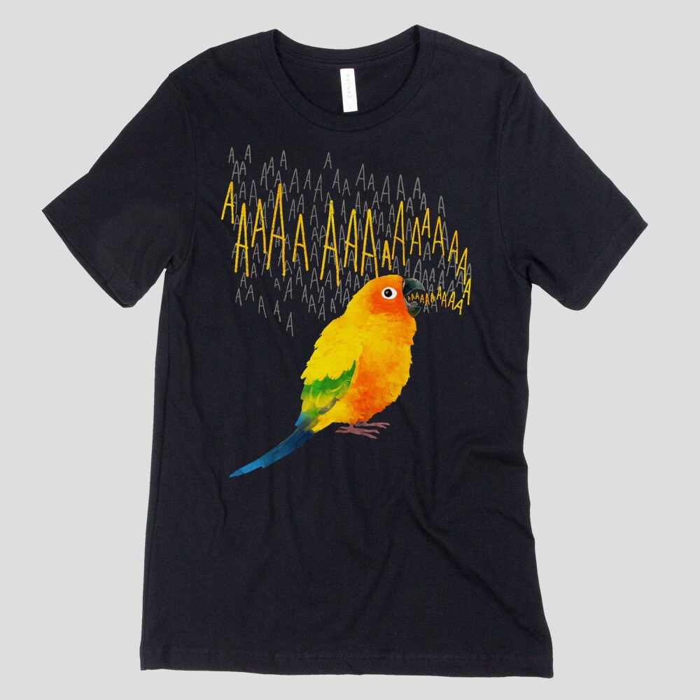 Sun Conure T Shirt, I Scream Sun Conure Tee Shirt Sun Conure T Shirt, I Scream Sun Conure Tee Shirt