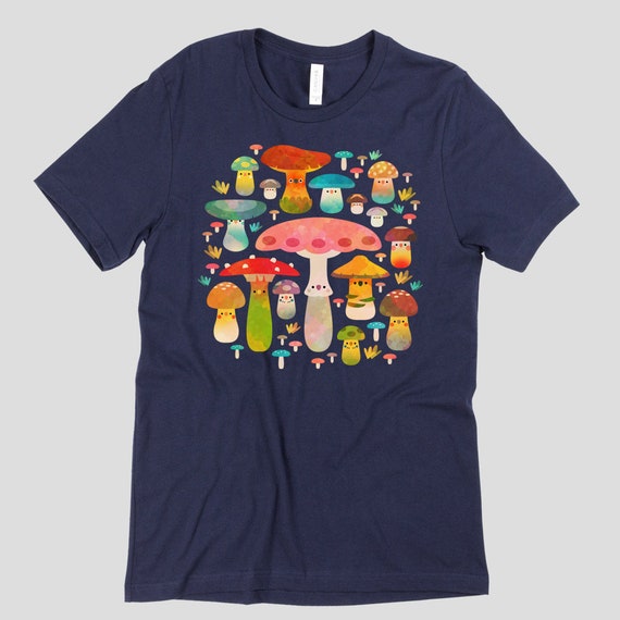 Mushroom Birds T-Shirt