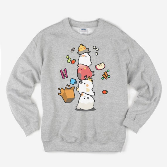 Cute Cockatoos Tower Sweatshirt