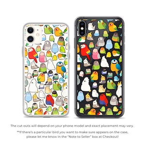 Bird Loafs Clear Phone Case
