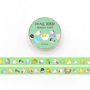 Small Birds Washi Tape | 1.5cm x 10m Roll