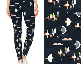 Cockatiel Sky Leggings