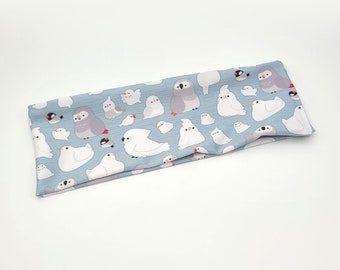 White Birds Stretchy Headband