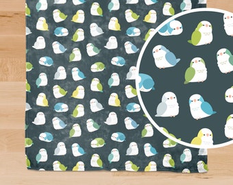 Quaker Parrots Throw Blanket