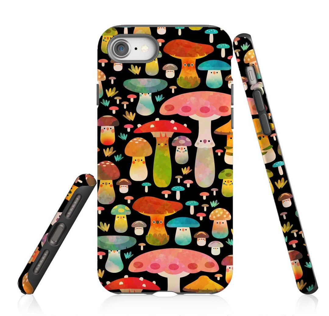Mushroom Birds Phone Case ( iPhone / Samsung Galaxy / Google Pixel / LG )