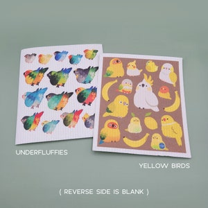 Bird Swedish Dish Cloth (reusable & compostable)