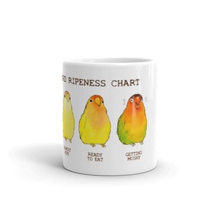 Lovebird Ripeness Chart Mug - Etsy