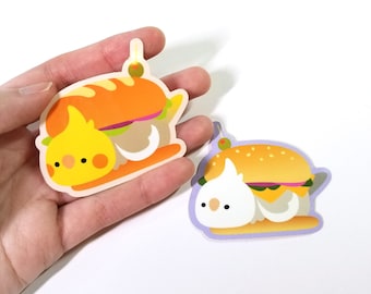 Cockatiel Sandwich Stickers