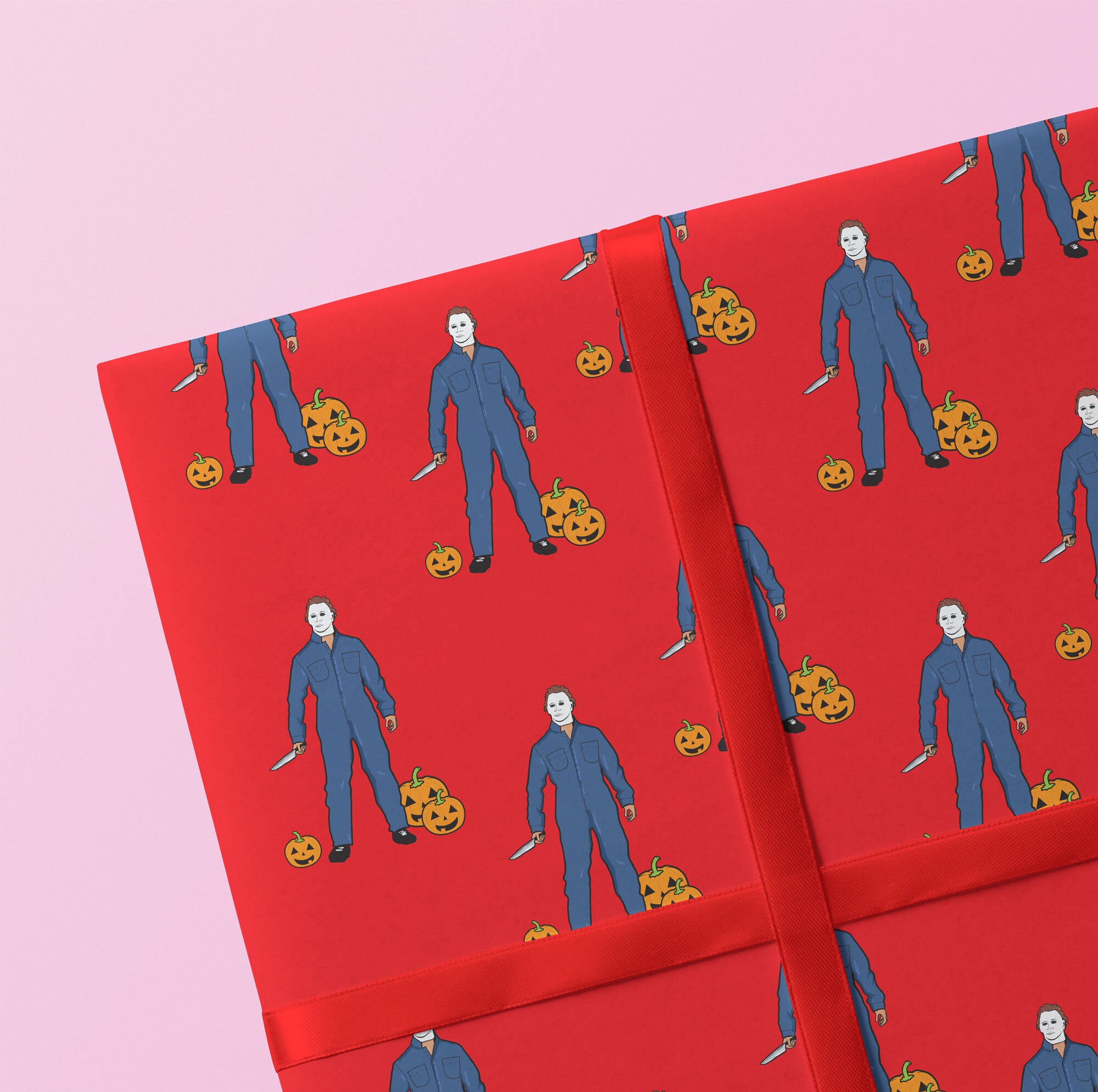 Michael Myers Halloween Wrapping Paper