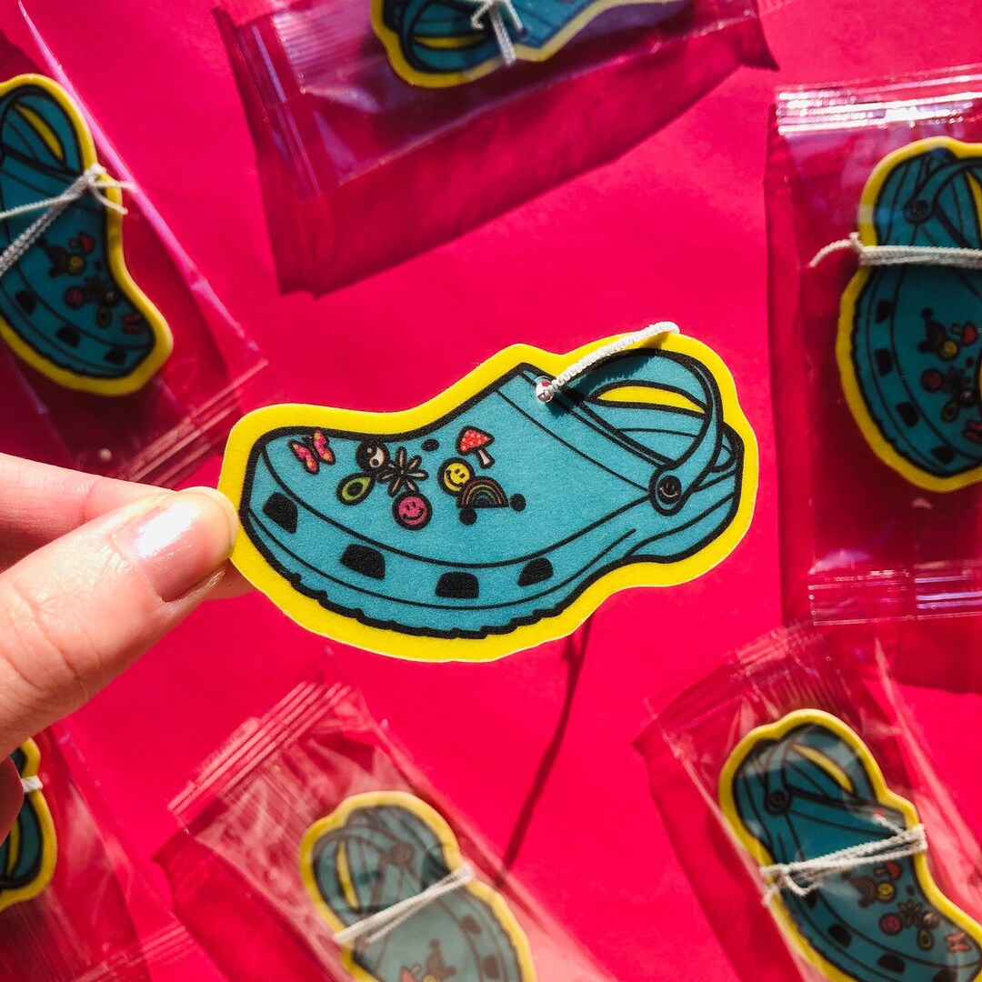 Happy Croc Air Freshener Crocs Croc Smiley Happy Air Freshener Car Air