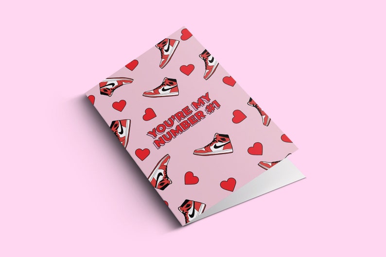 You're My Number 1 Greeting Card Valentines Day Air - Etsy