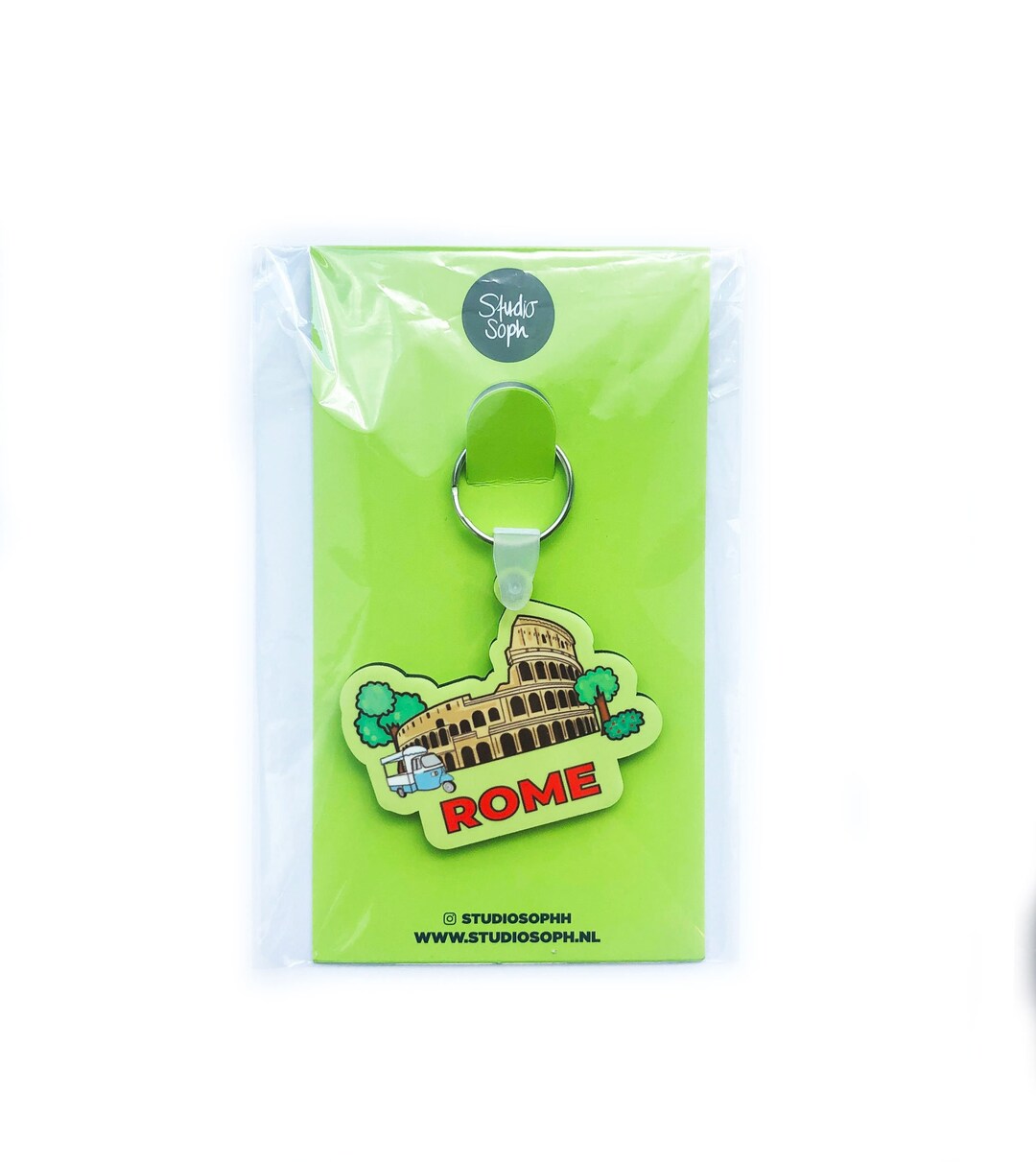 Rome Keychain City Keychain Rome Accessoires Gift Italy Etsy