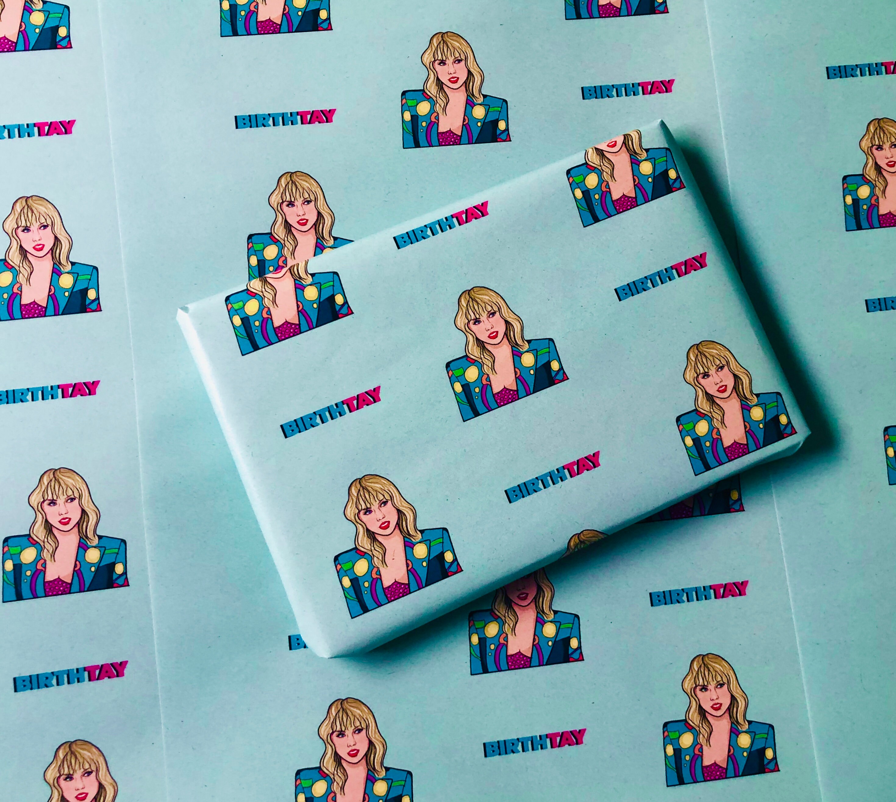Taylor Swift Wrapping Paper Taylor Swift Giftwrap Taylor Etsy