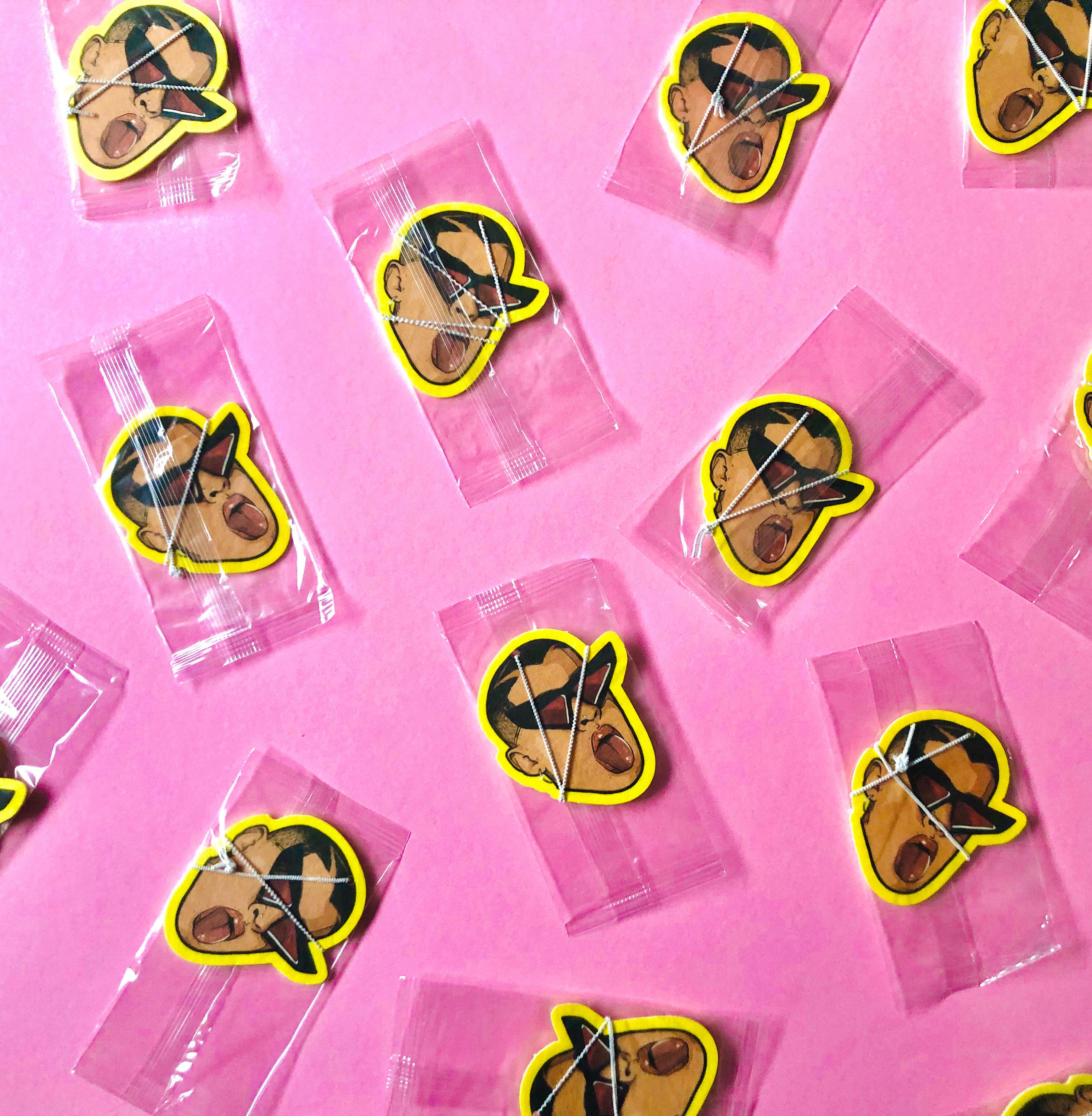 Bad Bunny Air Freshener Bad Bunny Bad Bunny Gift Car Air Etsy