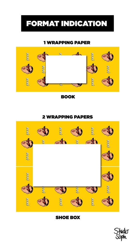 CENTRAL 23 Yellow Gift Wrap Paper - 6 Giftwrap Sheets - Kids Wrapping Paper  - Baby Shower Wrapping Paper Girl Boy - Comes With Fun Stickers :  : Office Products