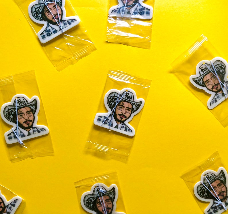 Post Malone Air Freshener Post Malone Post Malone gift Etsy