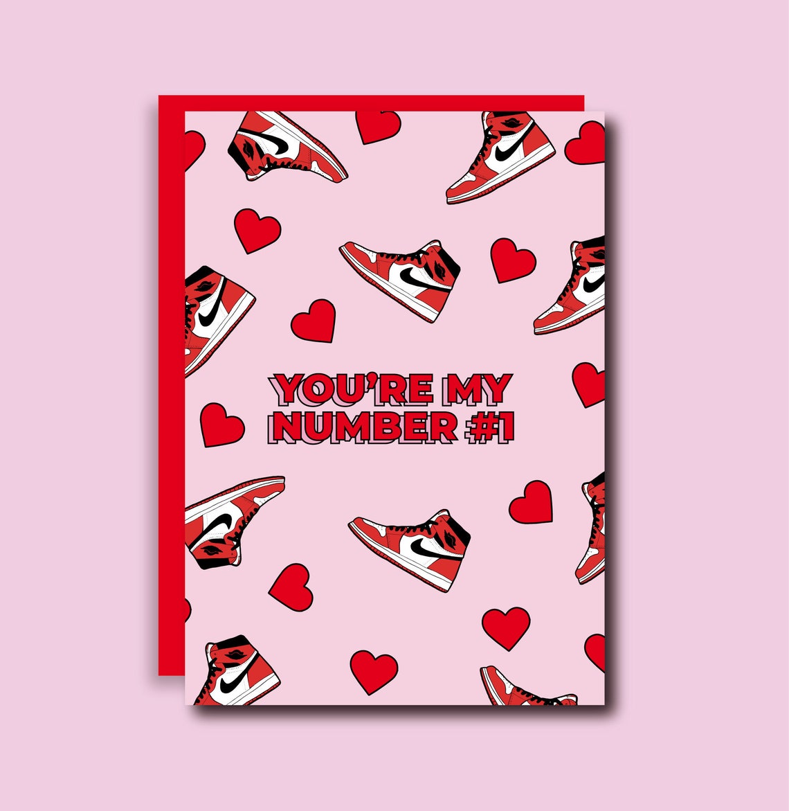 You're My Number 1 Greeting Card Valentines Day Air - Etsy