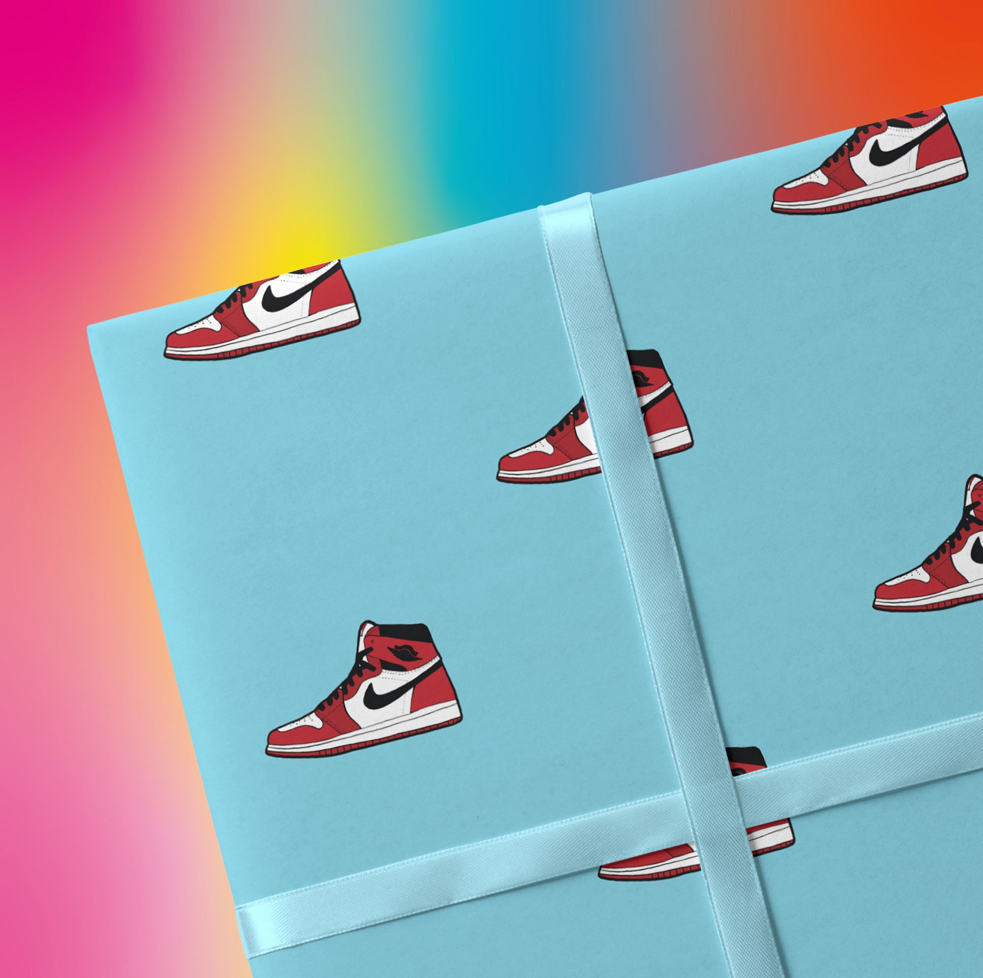 Air Jordan Wrapping Paper Air Jordan Gift Paper Air Jordan Etsy