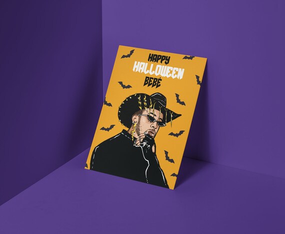 Pink Bad Bunny Card Bad Bunny Birthday Bad Bunny Giftwrap Bad Bunny Wrapping Paper Bad Bunny Birthday Card Paper Paper Party Supplies Truthtoday Co Il