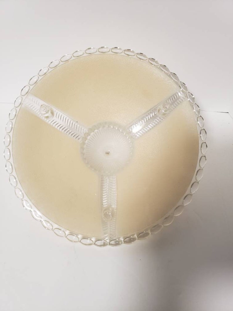Vintage Art Deco Glass Lamp Shade Etsy