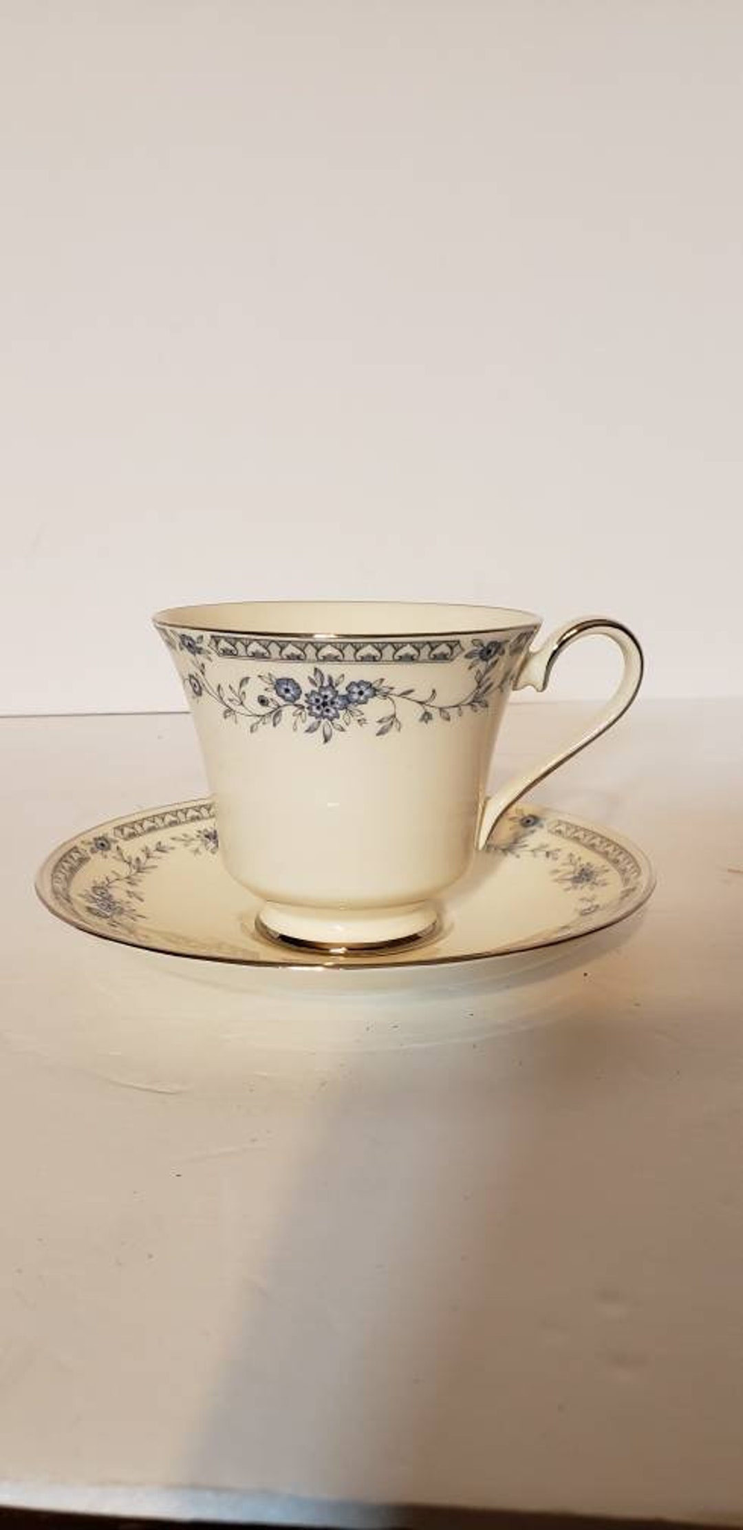 Minton China Bellemeade up and Saucer Etsy