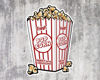 got kettle corn FOOD FUNNY CAR DECAL BUMPER STICKER WALL