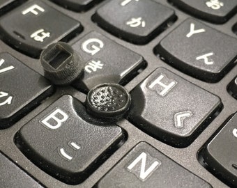 Low Profile SoftRim Type 3d-printed Caps for TrackPoint x 2pcs