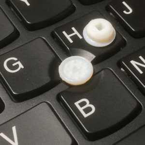 Super Low Profile 4mm SoftRim Type 3d-printed Caps for TrackPoint x 2pcs image 2