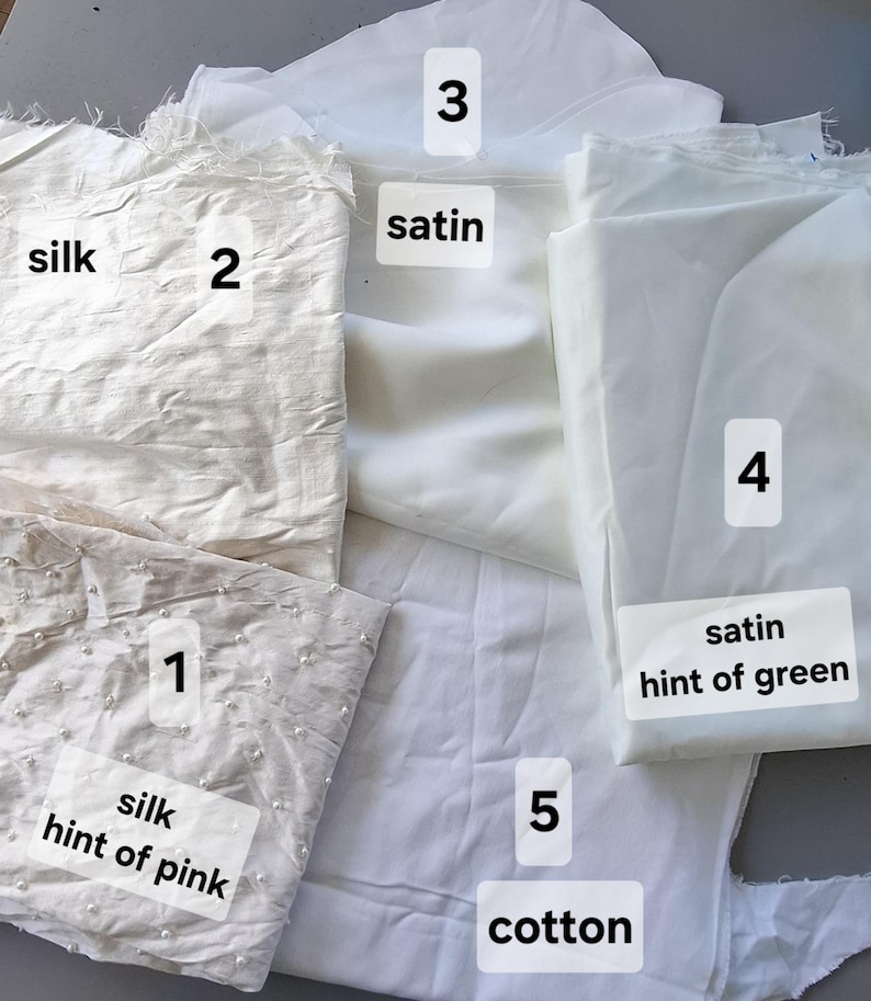 18th century stays, corset: Jaquard fabrics whites
