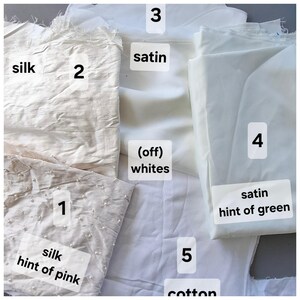 18th century stays, corset: Silk, cotton, linen and mixed fabrics whites