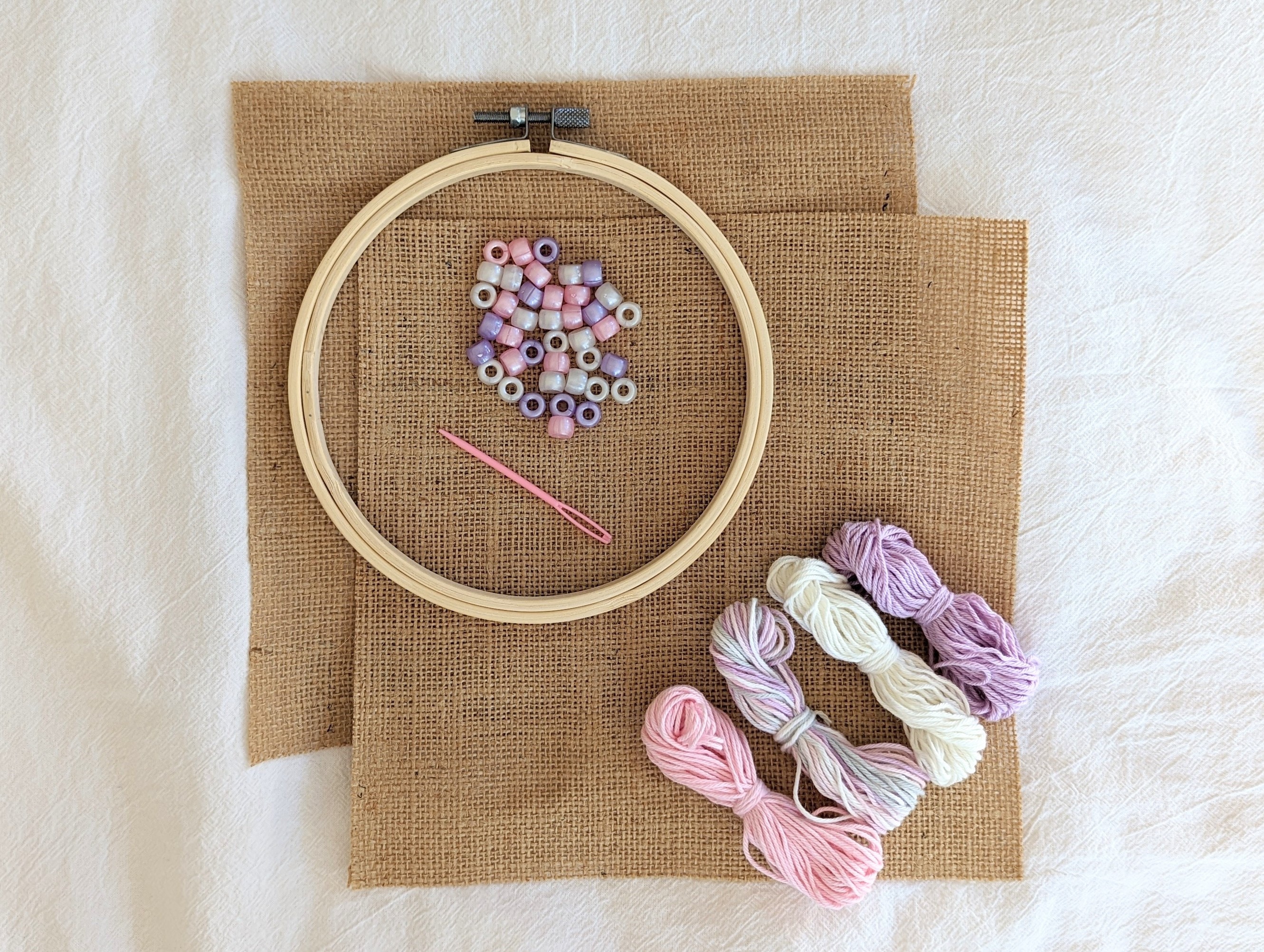 Funny Embroidery Kit, Beginner Embroidery Kit, DIY Craft Kit, Flowers  Embroidery Full Kit With Pattern and Hoop, Gift for Her, Mothers Day 