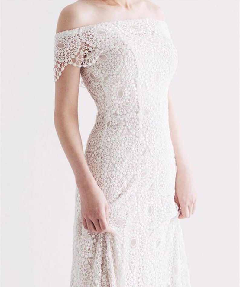 More Designs Sy Italian Lace Wedding Dress Vintage Style Etsy