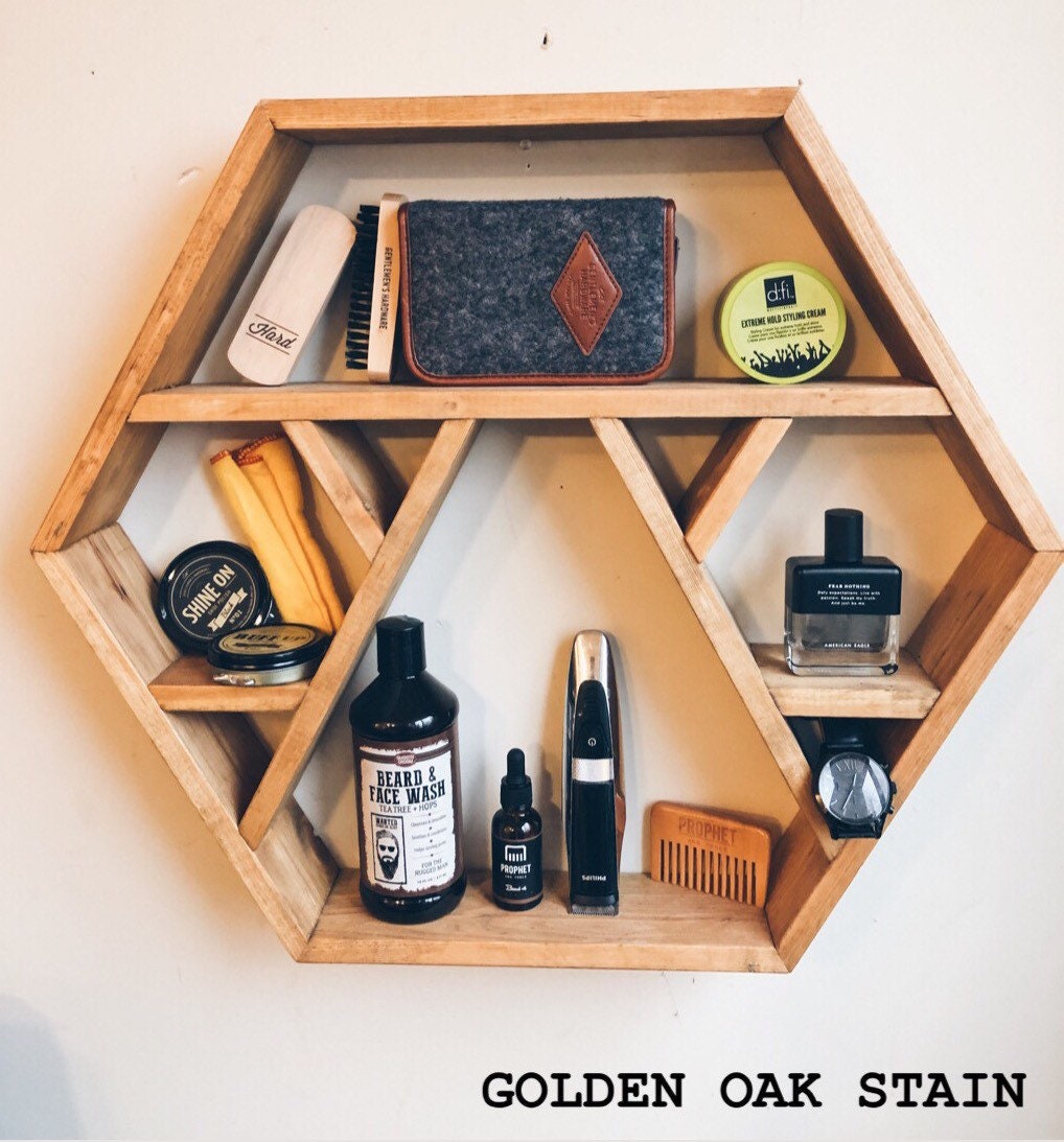 Hexagon Shelf Oily Shelf Essential Oils Essential Oil Etsy Canada