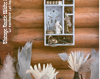 Handmade Wooden Apothecary Shelf, Moth Design, Essential Oil & Crystal Display
