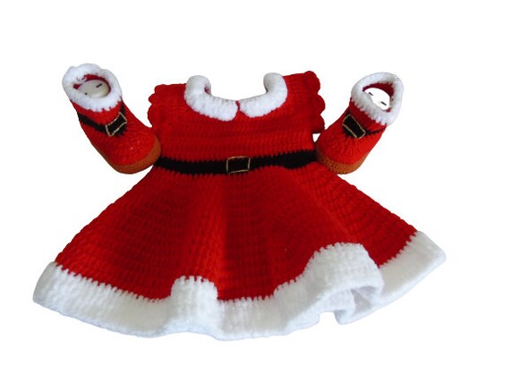 Newborn santa cheap dress