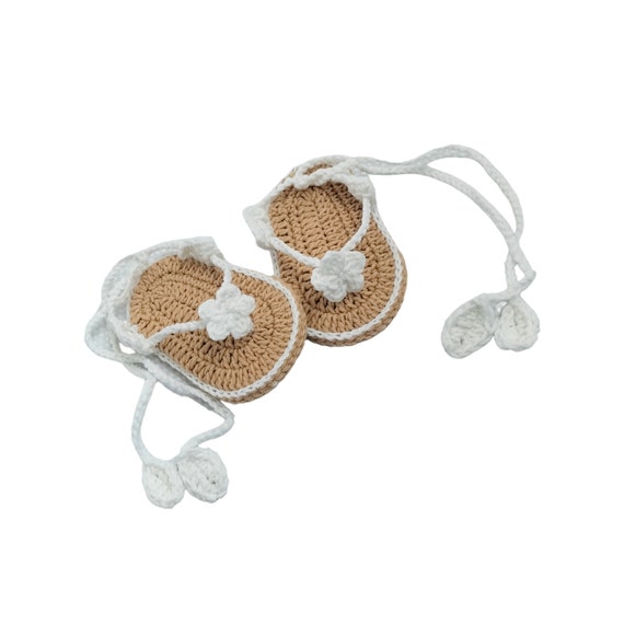 NEW Born Flip Flops Perfect Crochet Baby Flip-Flops you can make today  main image 3