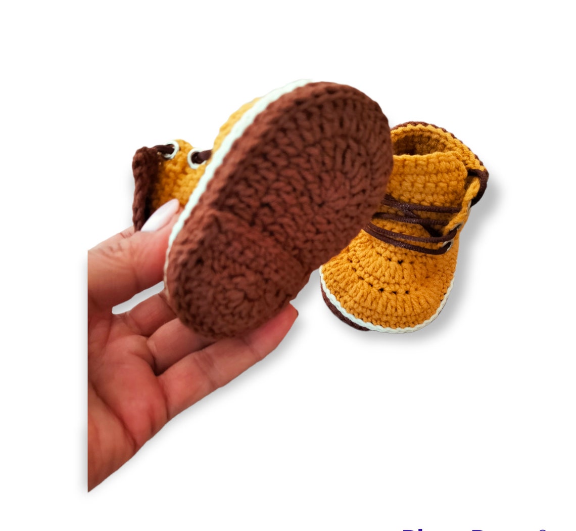 Baby Work Boots, Mustard Baby Girl Boy Boots, Heeled Boots, Cowboy