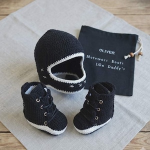 crochet baby motorcycle helmet Baby Motorcycle Crochet Helmet