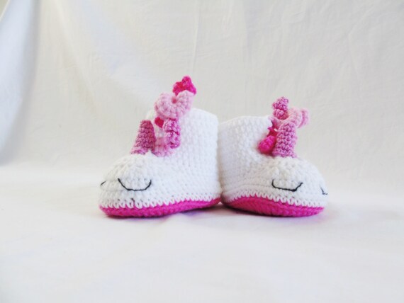 Baby unicorn booties clearance