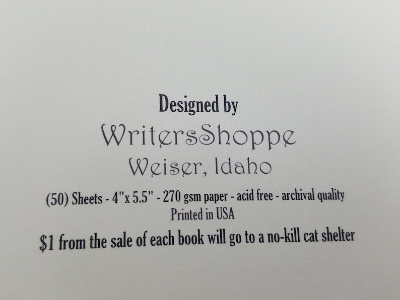 Catalog Your Fountain Pen Ink, Watercolors, or Markers - Cat-alog Ink Swatch Book (50) pages 4"x5.5" image 8