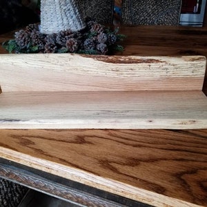 Live Edge Maple Shelf