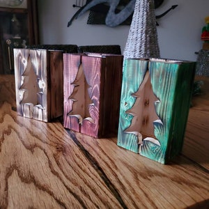 Rustic Tree Lantern
