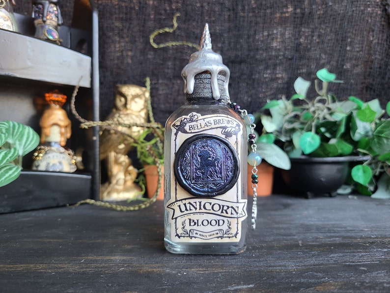 Unicorn Blood Master of Potions Edition, Magic & Fantasy Collectible, Wizarding Collectible Color Change Potion image 2