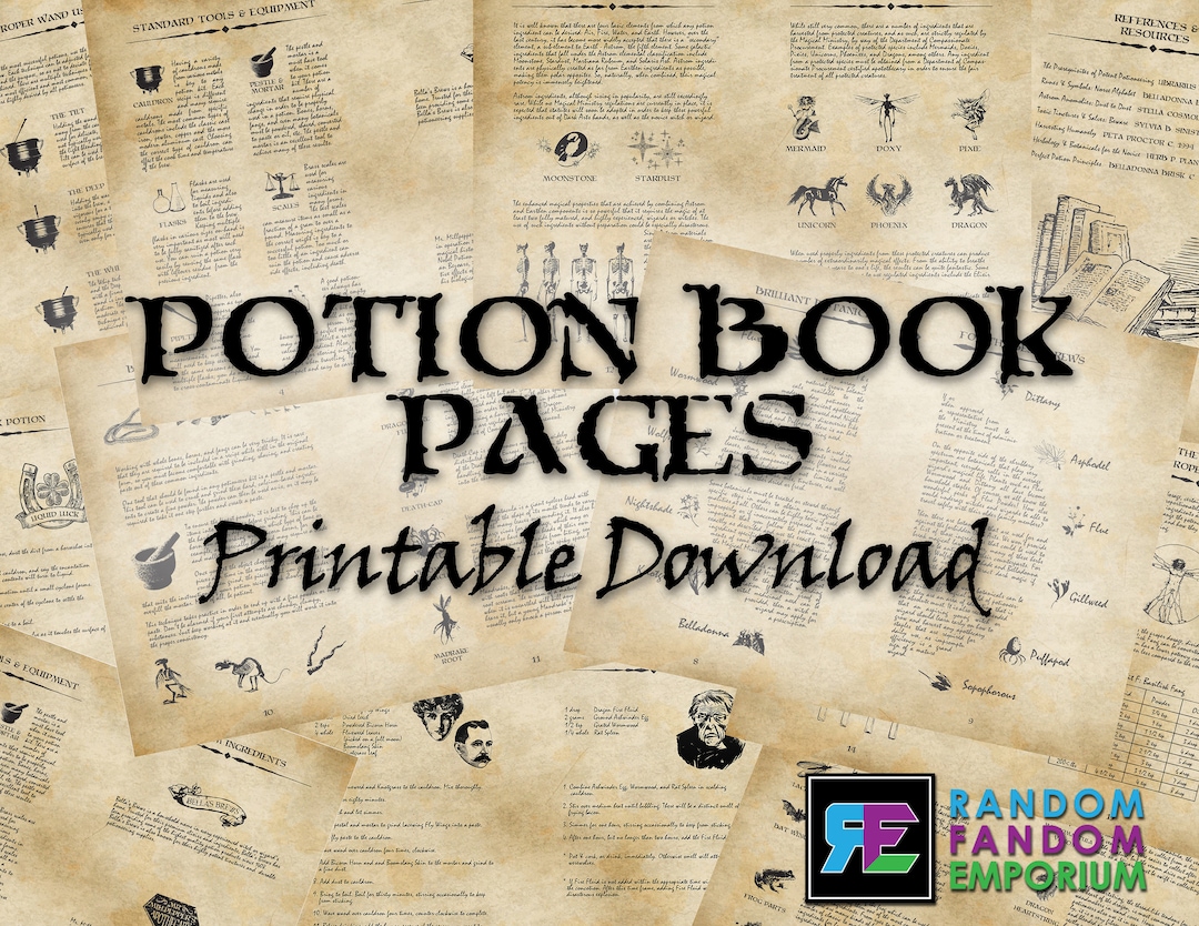 Magical Potions and Spells - Harry Potter