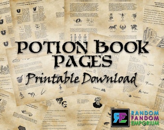 Witch Printable Pages - Etsy
