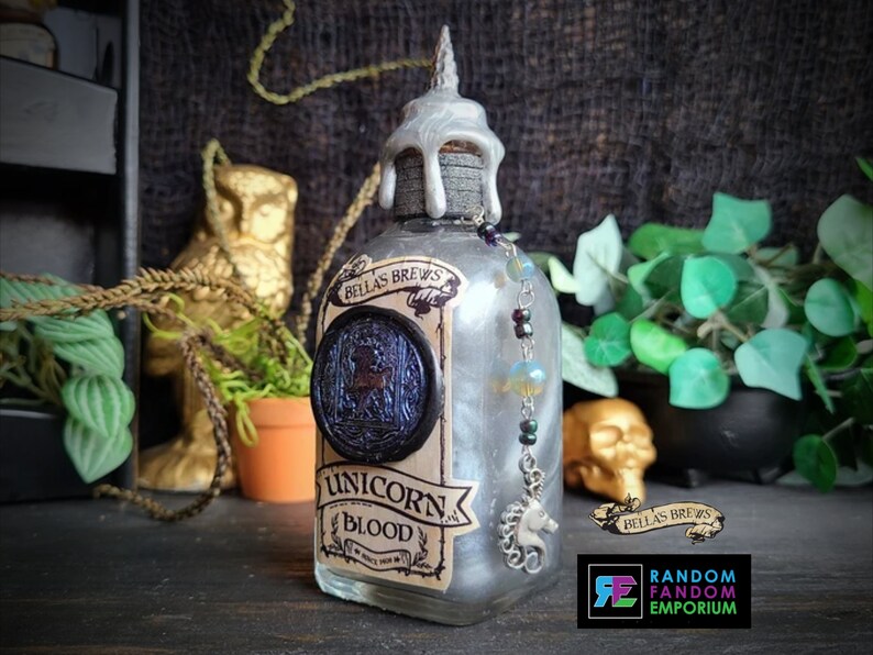 Unicorn Blood Master of Potions Edition, Magic & Fantasy Collectible, Wizarding Collectible Color Change Potion image 1