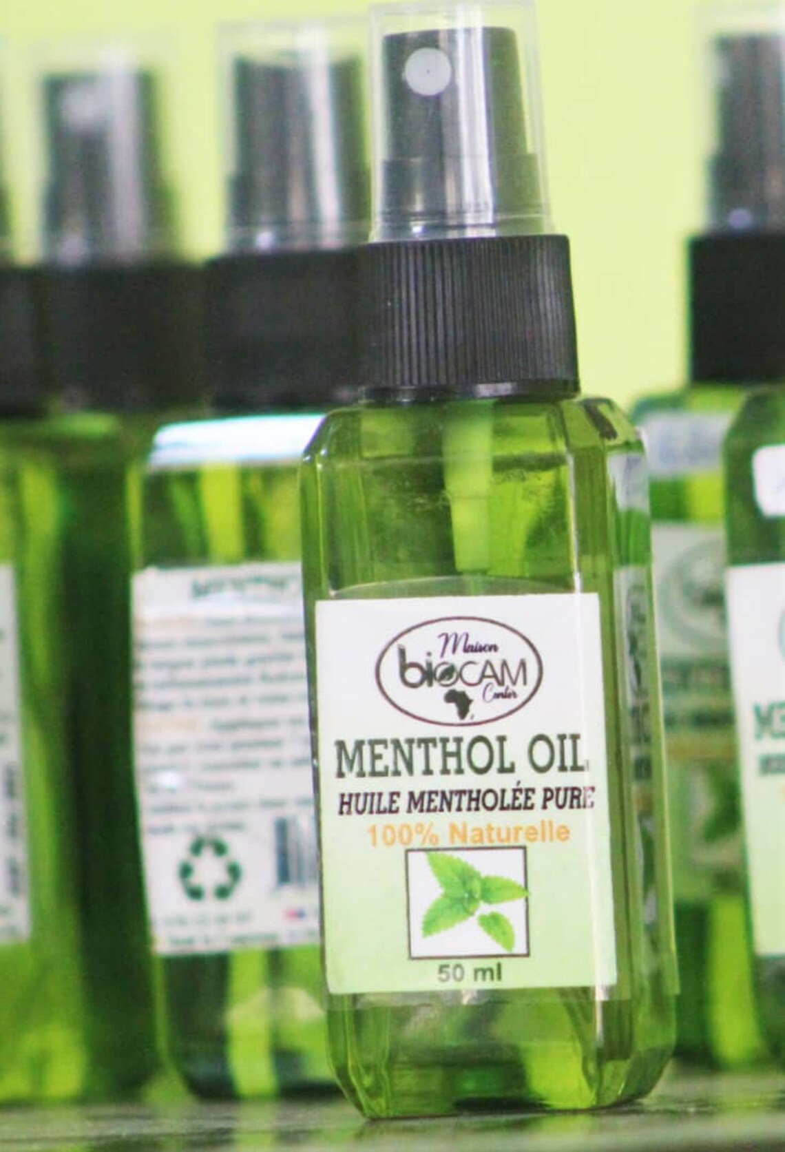 Menthol Oil 100 Natural Lot x 2 Pure Menthol Oils Etsy
