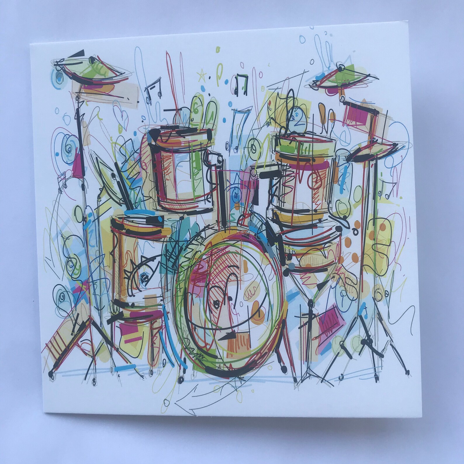 Musik vorhanden Musik-Karte Musik-Grußkarte Lesezeichen | Etsy