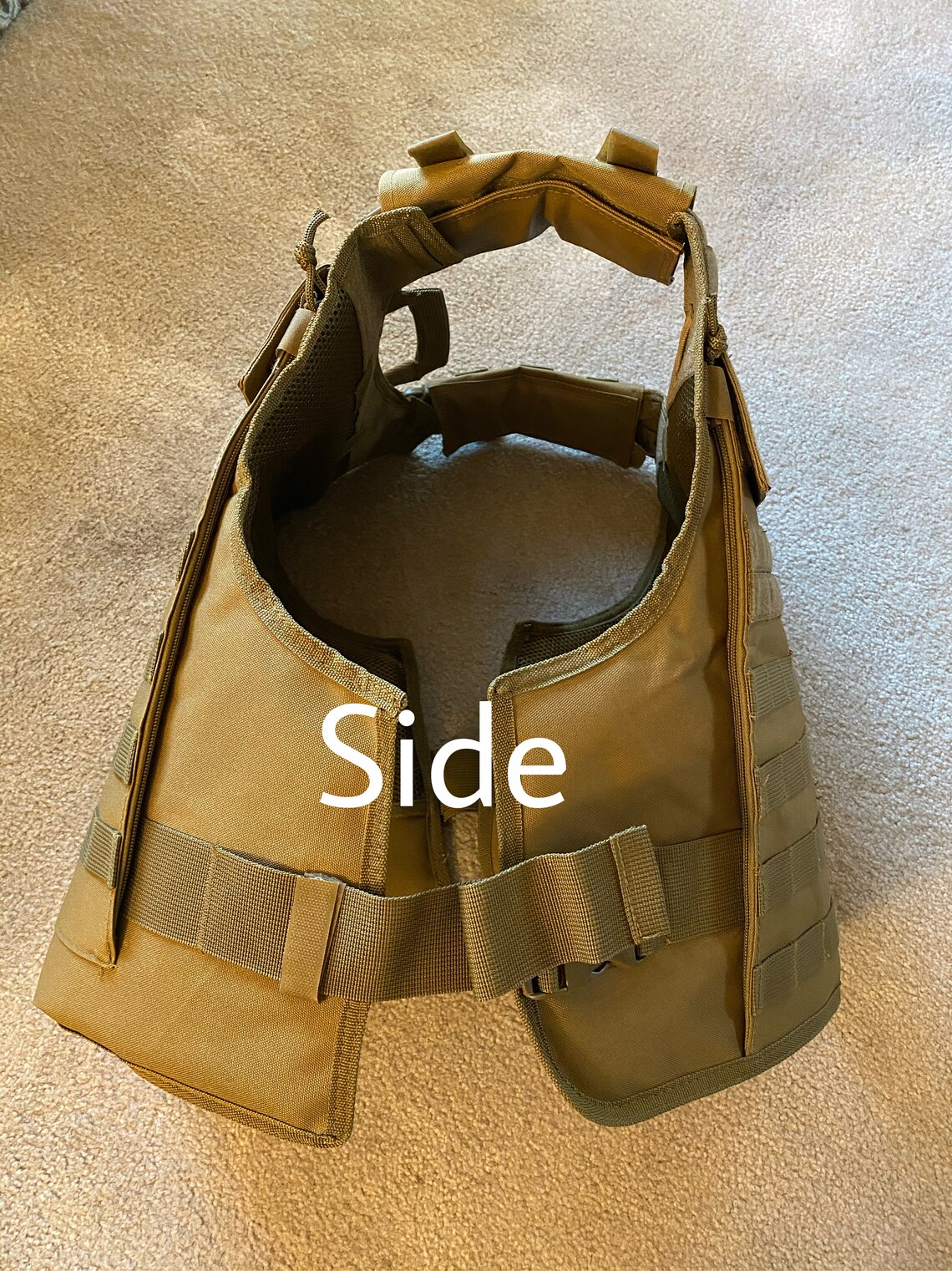 Tactical Tan Carrier Vest Etsy